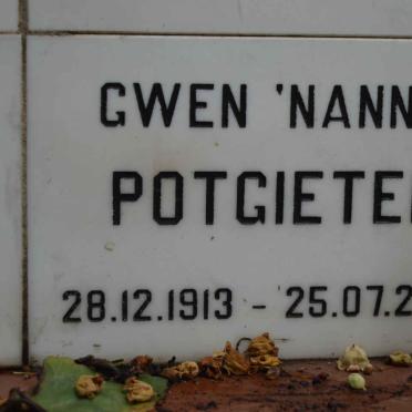 POTGIETER Gwen 1913-2003