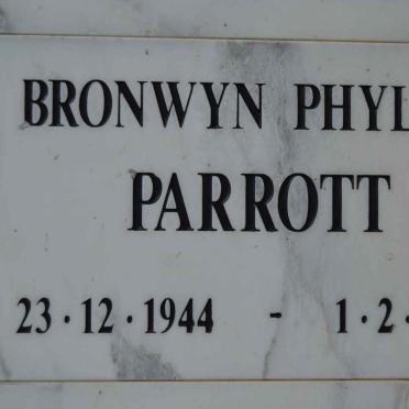 PARROTT Bronwyn Phyllis 1944-1994