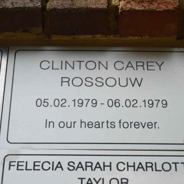 ROSSOUW Clinton Carey 1979-1979