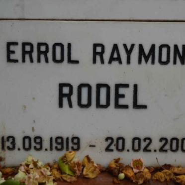 RODEL Errol Raymond 1919-2004