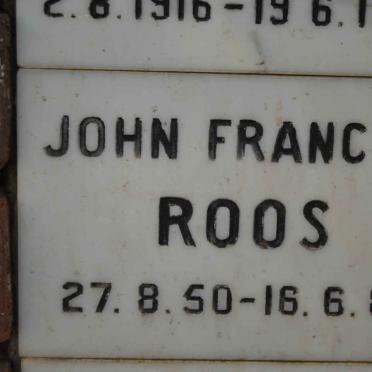 ROOD John Francois 1950-1986