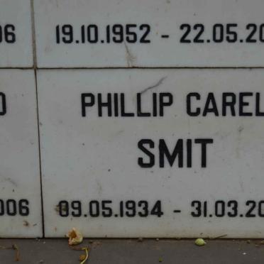 SMIT Phillip Carel 1934-2006
