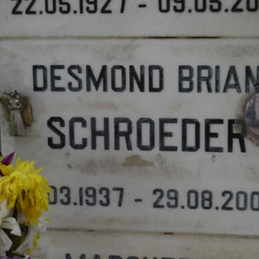 SCHROEDER Desmond Brian 1937-2009