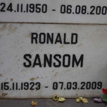 SANSOM Ronald 1923-2009