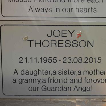 THORESSON Joey 1955-2015