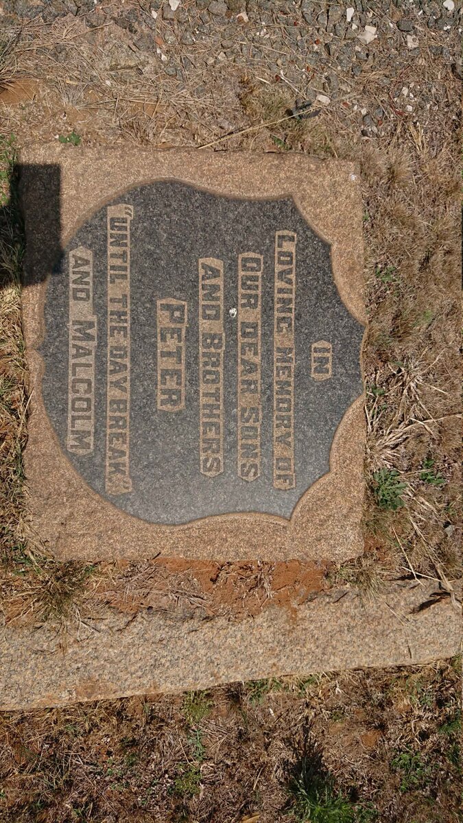 ? Peter :: ? Malcolm