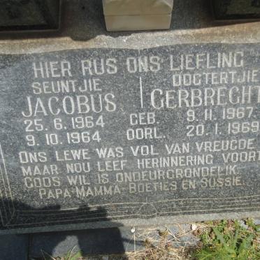 ? Jacobus 1964-1964 &amp; Gerbreghta 1967-1969