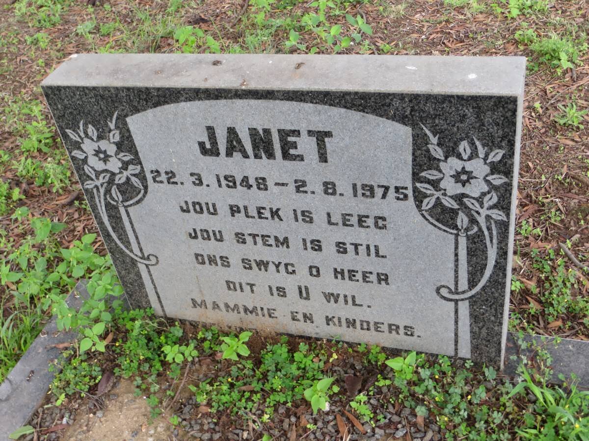 ? Janet 1948-1975