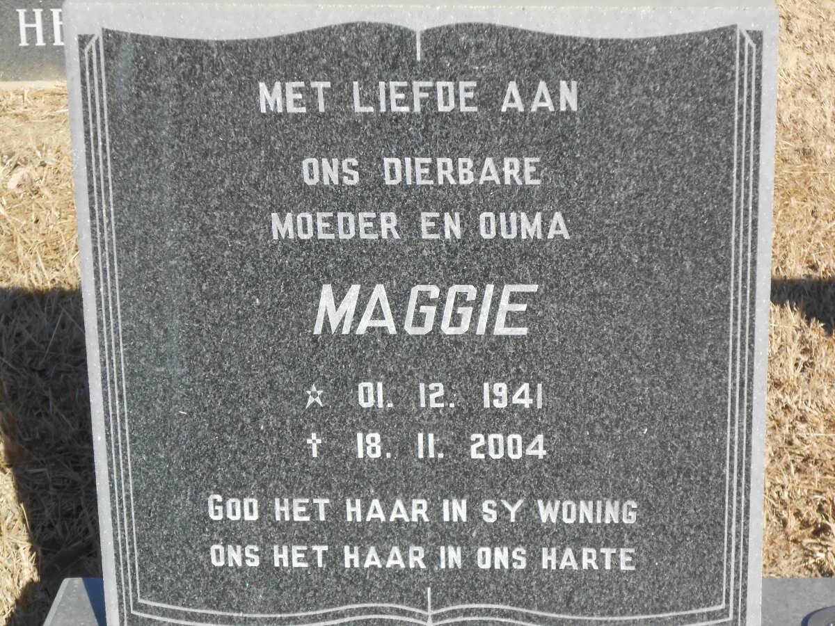 ? Maggie 1941-2004