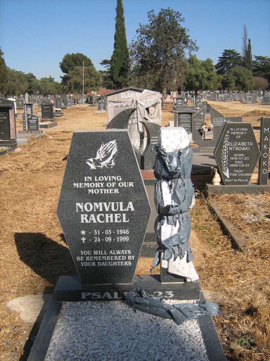 ? Nomvula Rachel 1946-1999