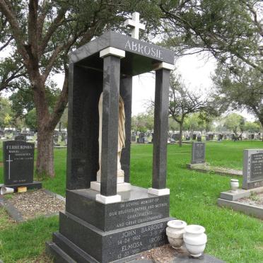 ABROSIE John Barbour 1902-1978 &amp; Elmosa 1910-1992