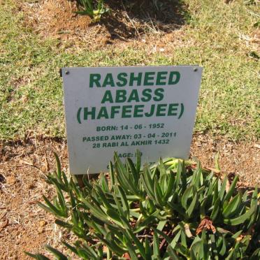 ABASS Rasheed 1952-2011