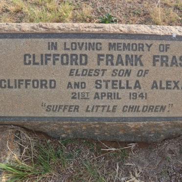 ALEXANDER Clifford Frank Fraser -1941