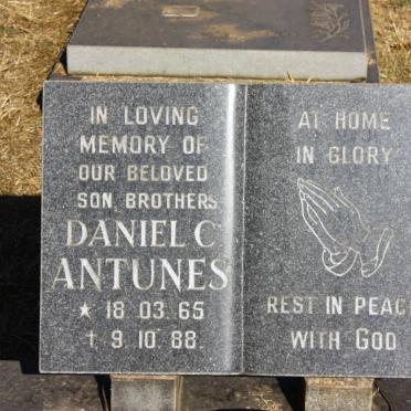 ANTUNES Daniel C. 1965-1988