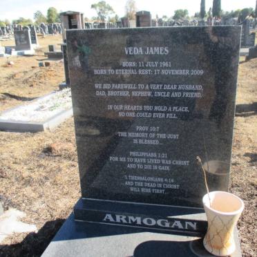 ARMOGAN Veda James 1961-2009