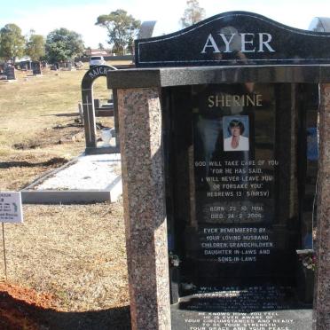 AYER Sherine 1951-2006