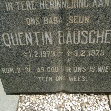 BAUSCHER Quentin 1973-1973