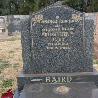 BAIRD William Peter W. 1898-1955