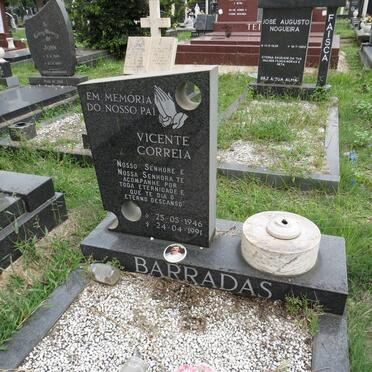 BARRADAS Vicente Correia 1946-1991