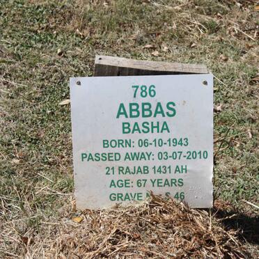 BASHA Abbas 1943-2010