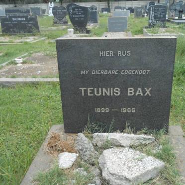 BAX Teunis 1899-1966