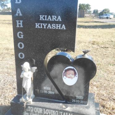 BAHGOO Kiara Kiyasha 2009-2010