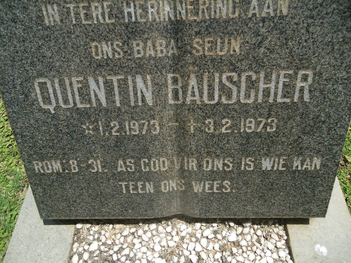 BAUSCHER Quentin 1973-1973