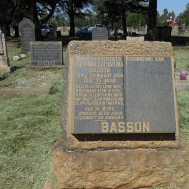 BASSON Johanna Catharina -1936