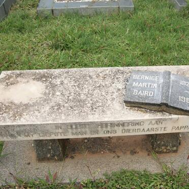 BAIRD Bernice Martin 1920-1967