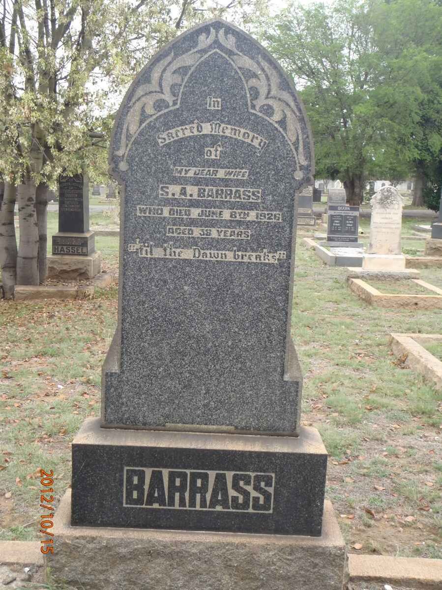 BARRASS S.A. -1926
