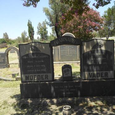 BARNARD Jan Hendrik 1894-1948 &amp; Maria Cathrina Jacomina 1894-1960