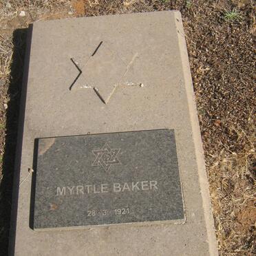 BAKER Myrtle -1921
