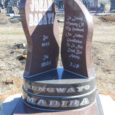 BABAYI Johan Sengwayo 1949-2009