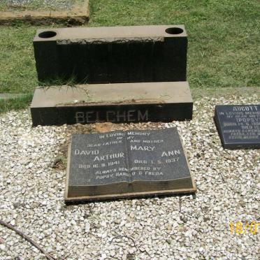 BELCHEM David Arthur -1941 &amp; Mary Ann -1937 :: AUCOTT Popsy nee BELCHEM 1900-1984