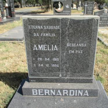 BERNARDINA Amélia 1915-1995