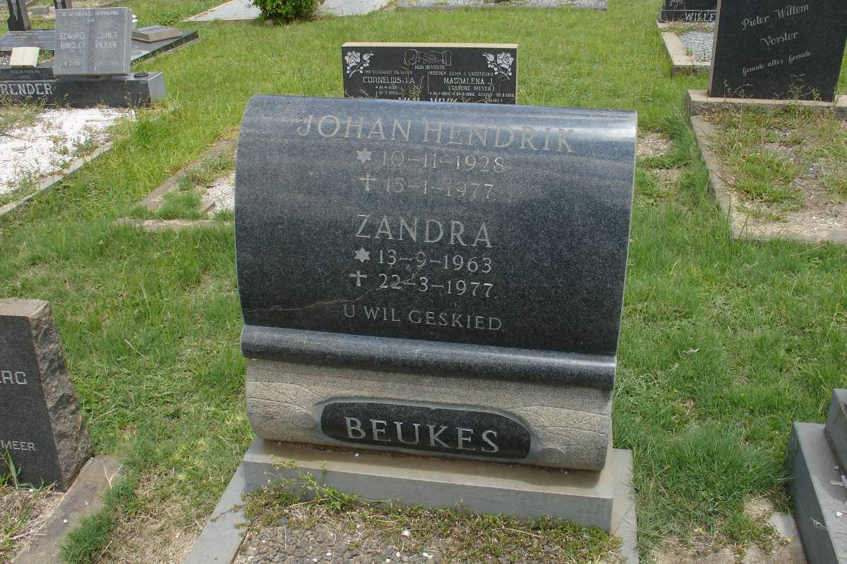 BEUKES Johan Hendrik 1928-1977 :: Zandra 1963-1977