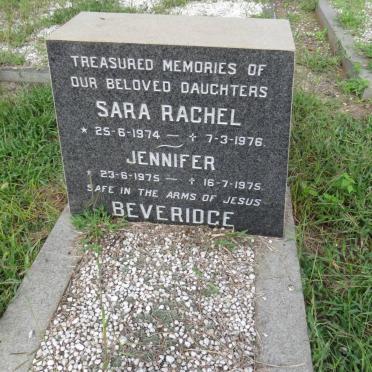 BEVERIDGE Sara 1974-1976 :: BEBERIDGE Jennifer 1975-1975