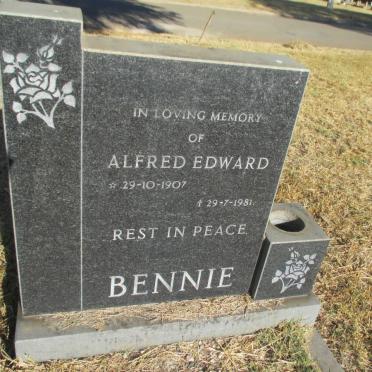 BENNIE Alfred Edward 1907-1981
