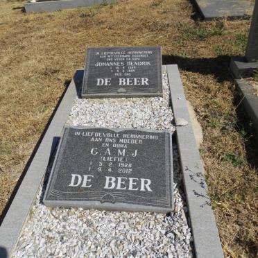 BEER Johannes Hendrik, de  1924-1994 &amp; C.A.M.J. 1928-2012