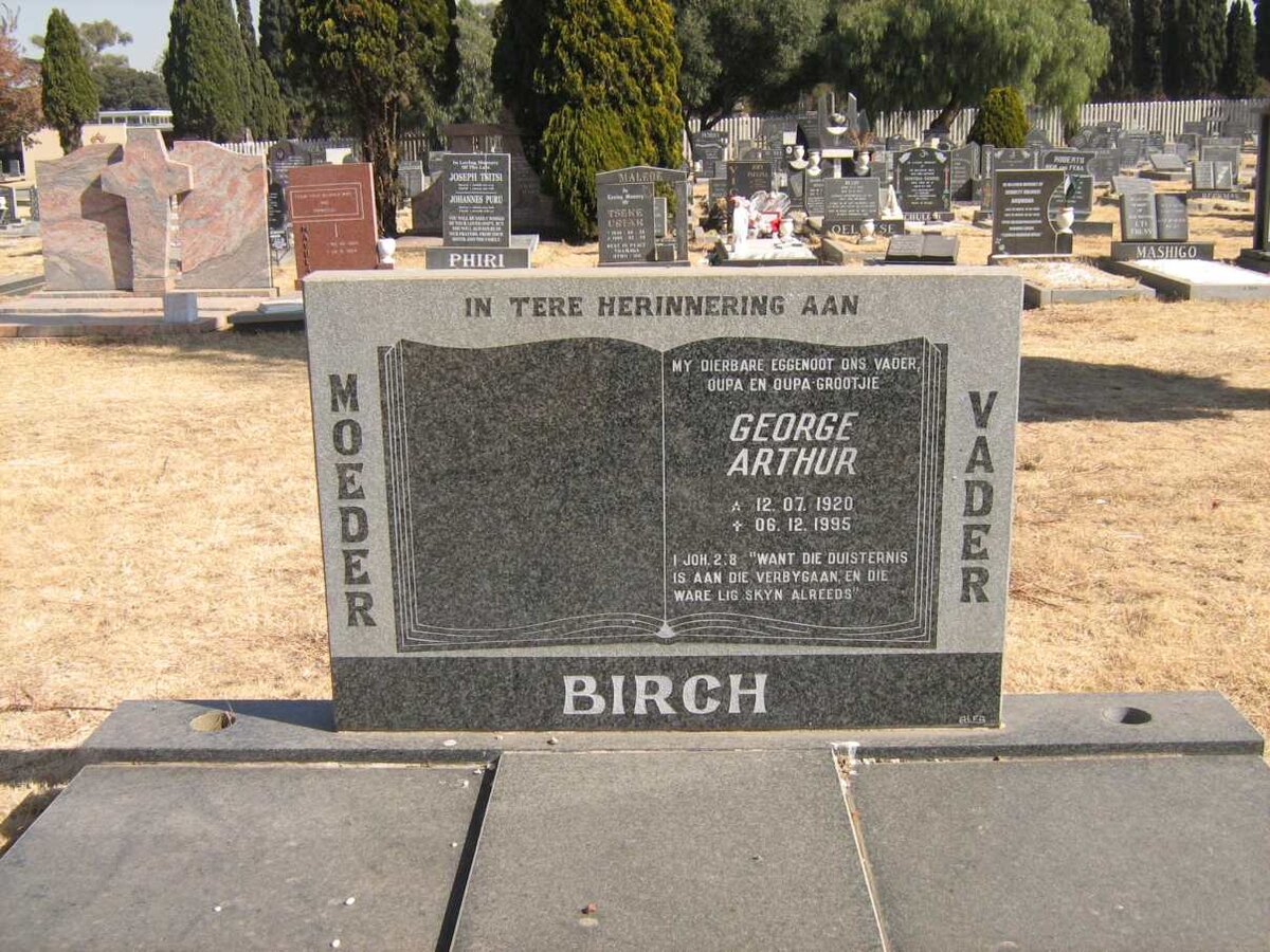 BIRCH George Arthur 1920-1995