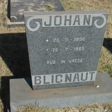 BLIGNAUT Johan 1936-1983