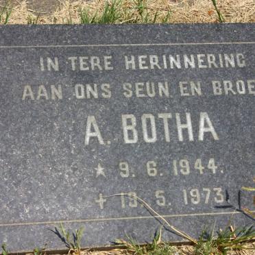 BOTHA A. 1944-1973