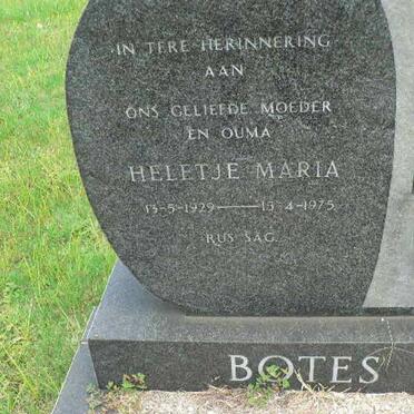 BOTES Heletje Maria 1929-1975