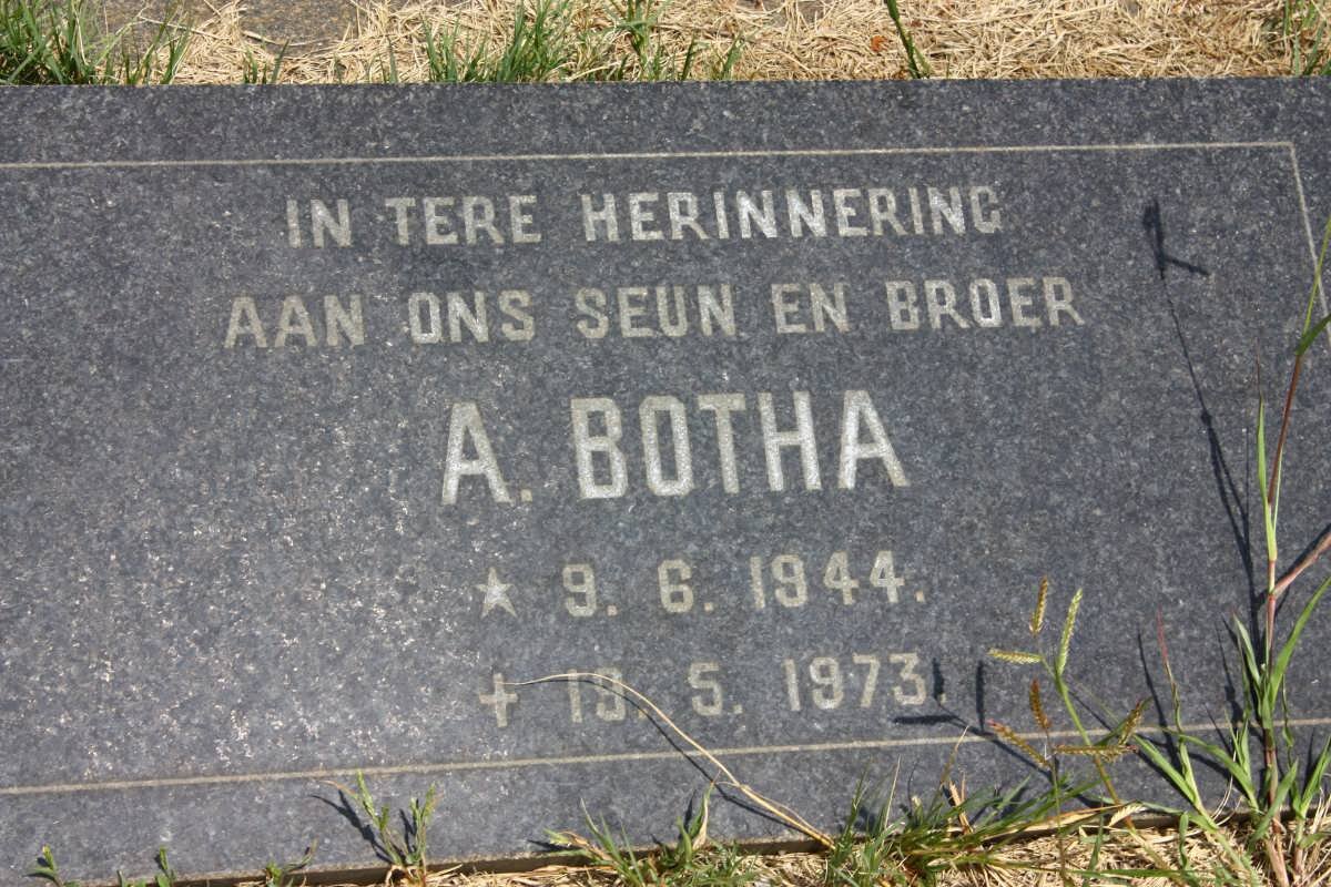 BOTHA A. 1944-1973