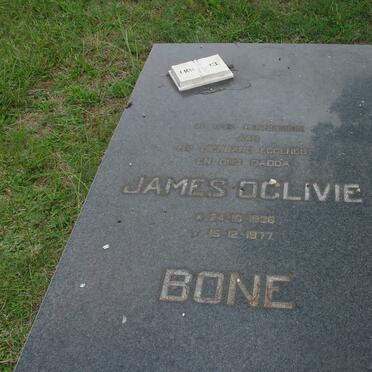 BONE James Oglivie 1926-1977