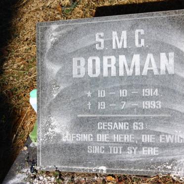 BORMAN S.M.G. 1914-1993