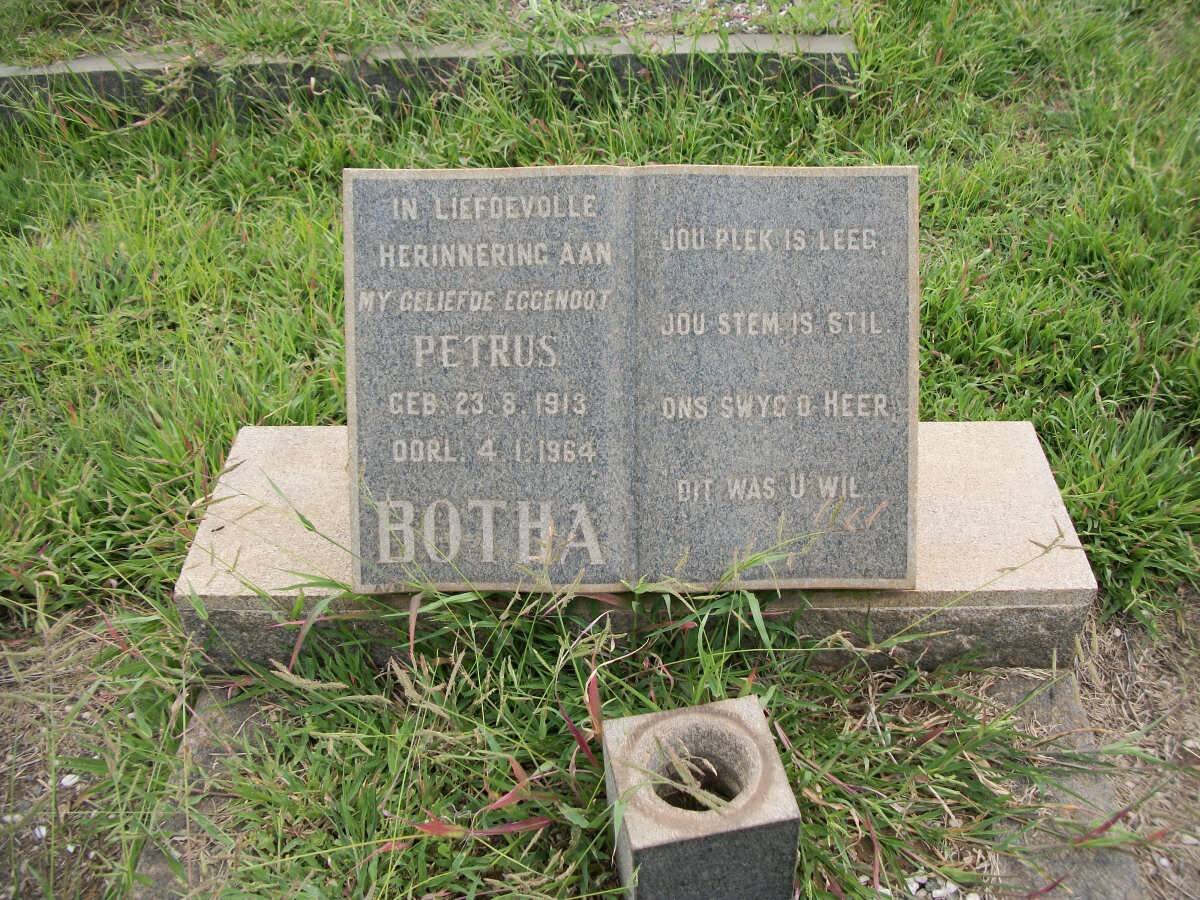 BOTHA Petrus 1913-1964