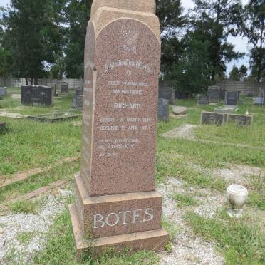 BOTES Richard 1939-1954