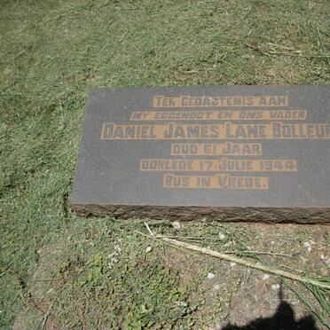 BOLLEURS Daniel James Lane -1944