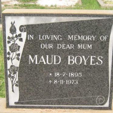 BOYES Maud 1895-1973